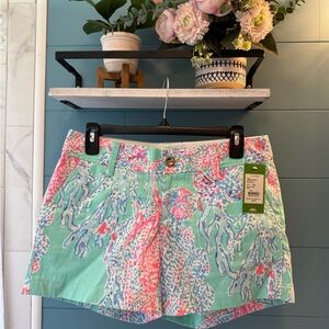Lilly Pulitzer Callahan Shorts, Size 2, New with Tags